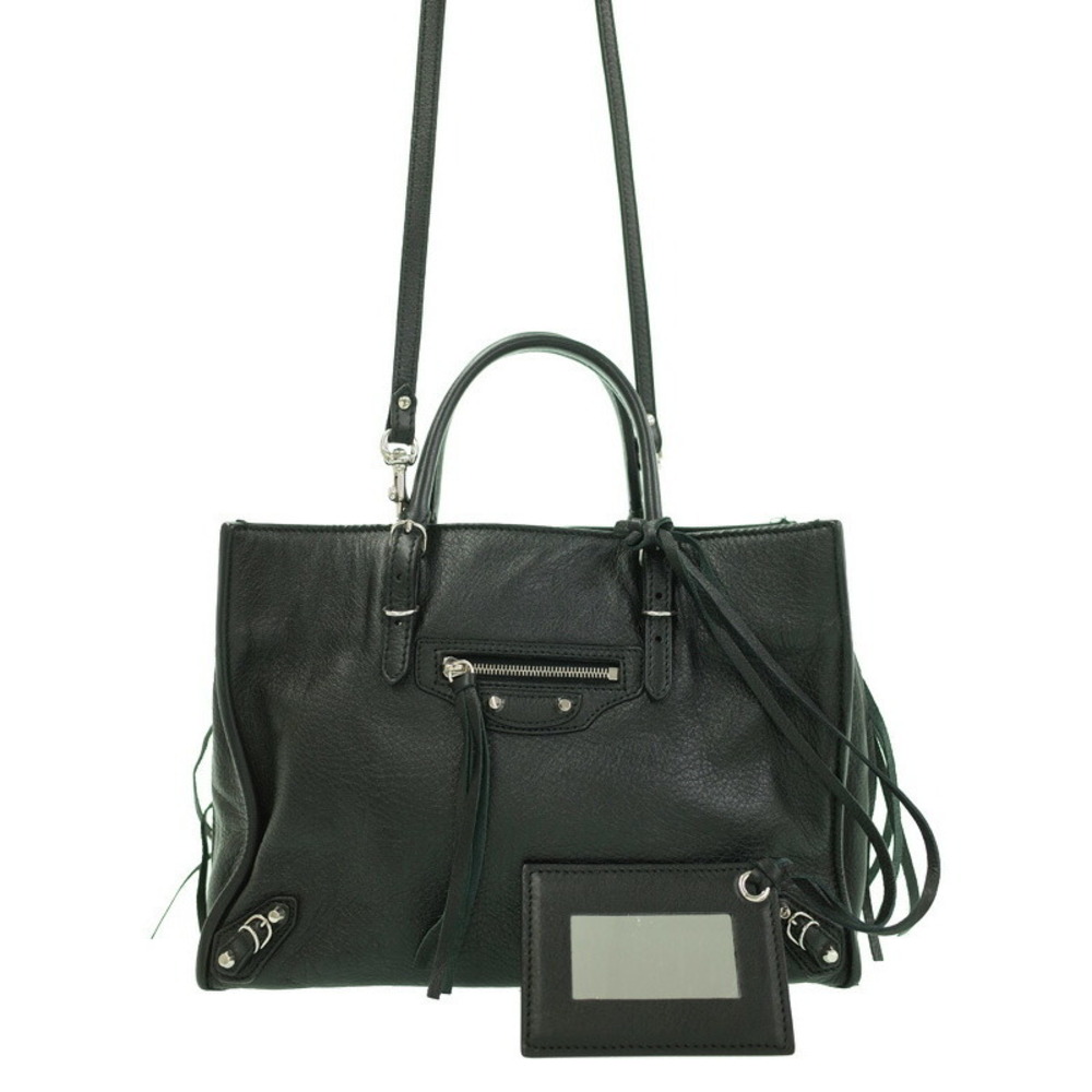 BALENCIAGA Paper Zip Around Bag